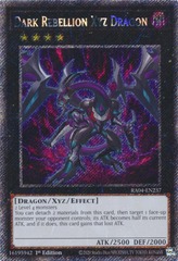Dark Rebellion Xyz Dragon - RA04-EN237 - Platinum Secret Rare - 1st Edition